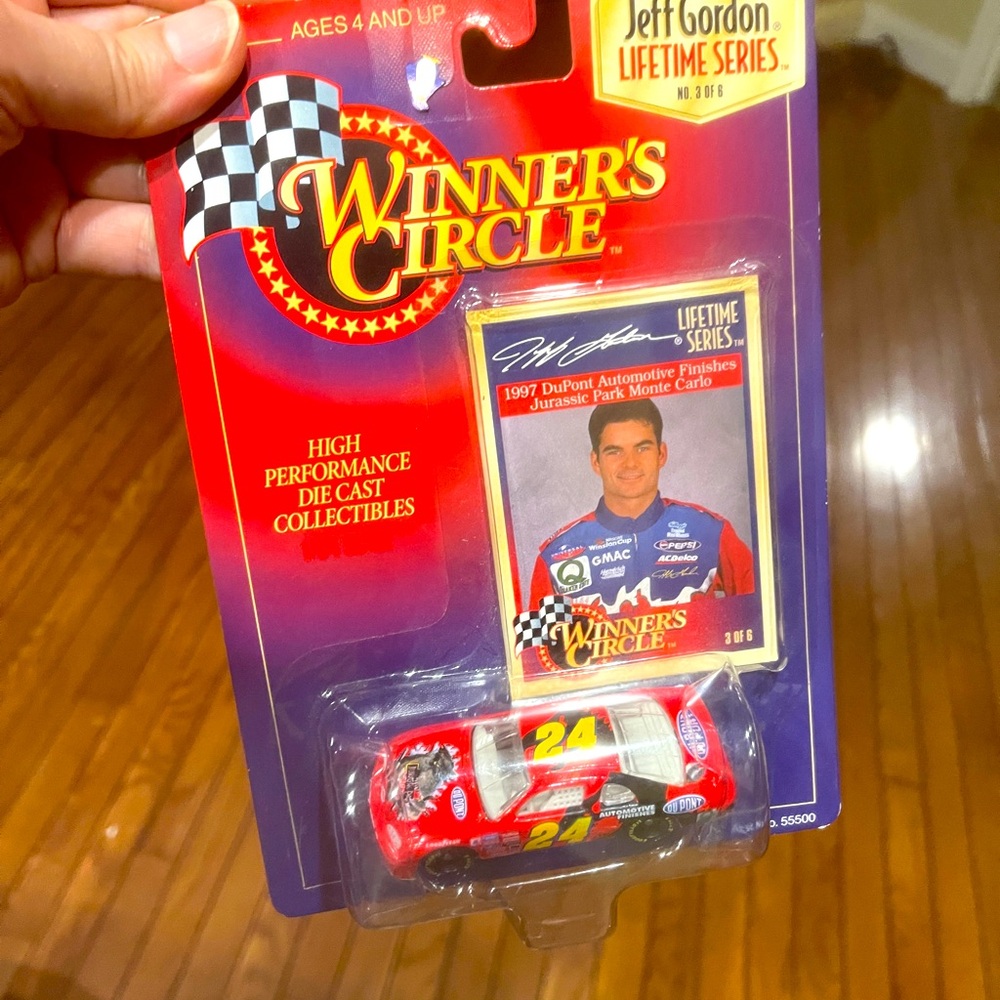 Never Opened, 1997 Jeff Gordon Collectible Car and Card